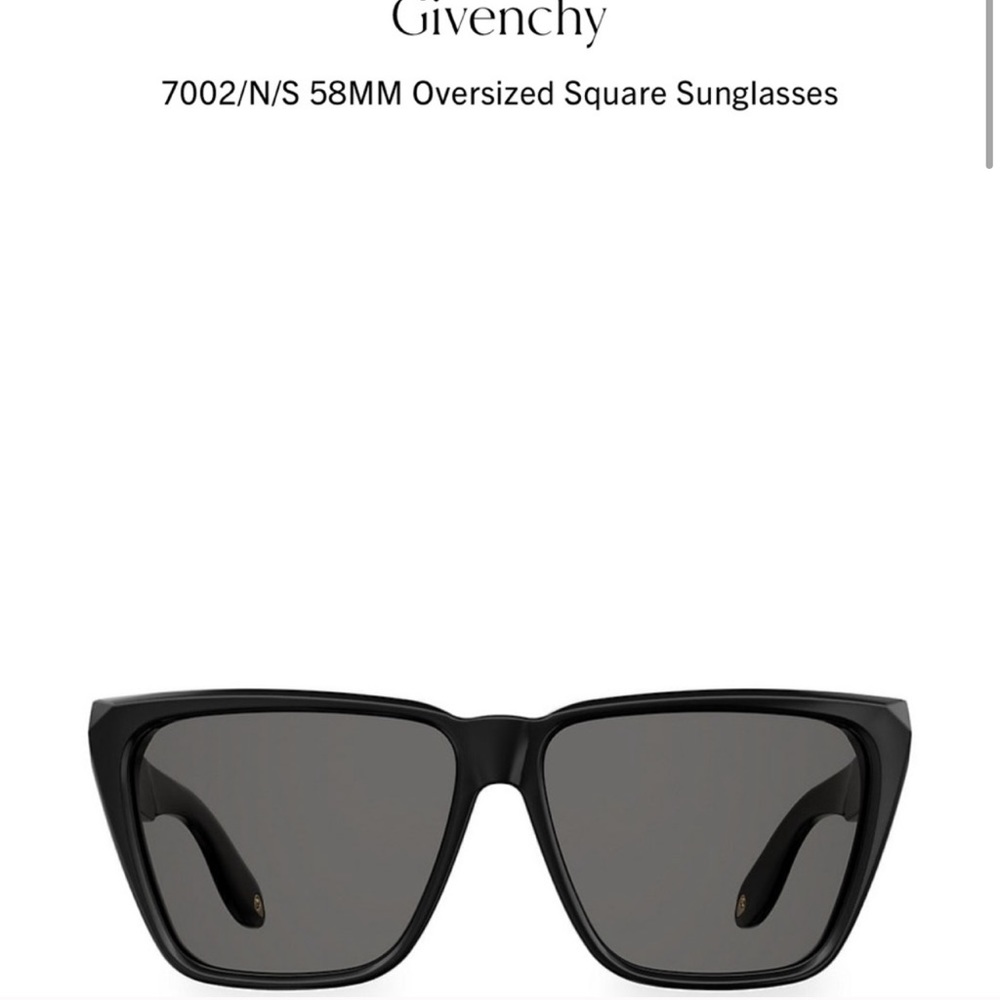 Givenchy Flat Top 58MM Sunglasses in Black